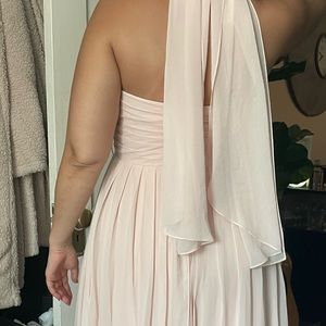 Jenny Yoo Soft Blush Bridesmaid Sz 12 Dress